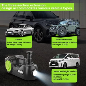 Многофункциональный гидравлический домкрат 12В 5Т с максимальной высотой подъема 530 мм - Product Image 4