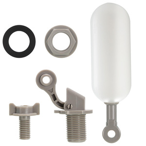 Válvula flotante de plástico para pecera, juego de válvulas de retención de bola mini para llenado automático de agua - Product Image 1