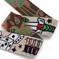 Bande élastique douce en jacquard personnalisée pour sous-vêtements masculins