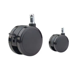 Ruedas Dobles de 50 mm para Muebles, Ruedas Giratorias para Sillas de Oficina, Protección para el Suelo, Precio de Fábrica - Product Image 3