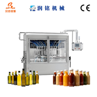 Machine de remplissage entièrement automatique pour huiles comestibles, mayonnaise et produits chimiques quotidiens