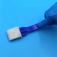 Écouvillon pré-humidifié en polyuréthane contenant 10 ml de tampon de neutralisation pour la surveillance environnementale et l'échantillonnage de surface