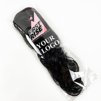 Sacs de luxe imprimés avec logo personnalisé pour perruque emballage de cheveux poly mailer boîtes de perruque cheveux humains OPP impression de sacs ensemble emballage cadeau pour perruque