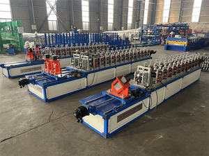 छत ट्रस बनाने मशीन स्टील ट्रैक लाइट कील टोपी सी यू सेक्शन कोल्ड रोल फॉर्मिंग लाइन यू आकार कील रोल बनाने वाली मशीन पीपीजी - Product Image 4