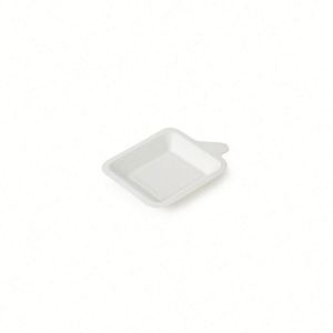 Assiettes jetables compostables biodégradables blanches de 9 pouces en pulpe de bagasse pour restaurants, événements et fêtes (vente en gros) - Product Image 1