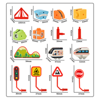 Jouet de construction éducatif pour enfants, circuit de course de voitures à assembler soi-même, train magnétique à grande vitesse en plastique