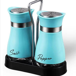 <span class=keywords><strong>Salière</strong></span> et poivrière en acier inoxydable de haute qualité Pot à épices en verre ménager Bouteille d'épices <span class=keywords><strong>pingouin</strong></span> - Product Image 5