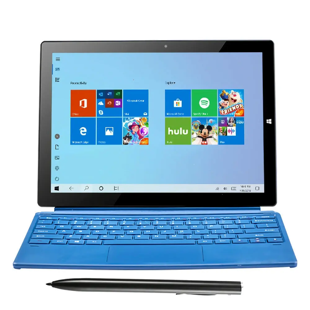 2021 Giá Rẻ Oem 2 Trong 1 8Gb Ram 256GB 10.1 12 Inch 3 Gam 4 Gam 5 Gam Intel Máy Tính Bảng Tablette Windows 10 Tablet Pc Với Bàn Phím Stylus Pen