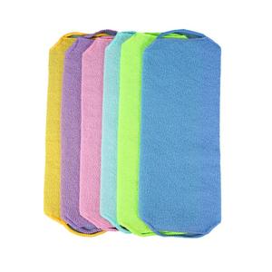 Cinturón de Baño Tejido Rosa, Exfoliante para la Espalda, Correa Elástica para Jalar hacia Atrás, Toallita Hipoalergénica Ecológica para Ducha - Product Image 4