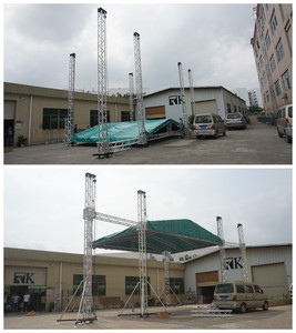Concert Roof Stage Truss Led Screen <b>Wall</b> Ground Support System <b>Lighting</b> Aluminum Truss Display with Outdoor - Product Image 3