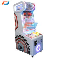 Machine de jeu à billes en métal à prix d'usine, machine d'arcade à monnayeur pour capsules de jouets de 100 mm, interface anglaise, garantie 1 an