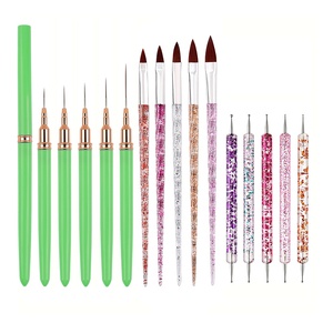 Ensemble <span class=keywords><strong>de</strong></span> 15 stylos portables pour nail art avec manches en plastique – Kit complet pour débutants, incluant le <span class=keywords><strong>dessin</strong></span> et la peinture - Product Image 6