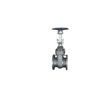 Válvula de Compuerta de Doble Disco Paralelo de Acero Fundido con Brida Z44H-16C para Agua a Temperatura Normal, Operación Manual - Product Image 1