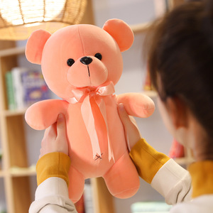 Đầy Màu sắc Gấu bông đồ chơi sang trọng 20cm gấu bông thú nhồi bông đồ chơi năm màu sắc mềm sang trọng màu hồng đồ chơi sang trọng cho Babys - Product Image 6