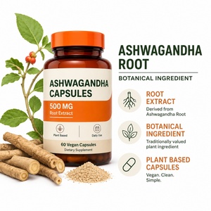 Capsules d'Ashwagandha KSM-66 Biologique de Haute Qualité 500mg, 60 Comprimés, Soutien Immunitaire, Gestion de l'Énergie, Soutien du Sommeil, Femmes Enceintes - Product Image 5