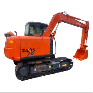 HITACHI zaxis 70มือสองเครื่องขุดดิน ZX70สภาพดีมีน้ำหนักเครื่องยนต์มอเตอร์ใช้งาน7ton - Product Image 1