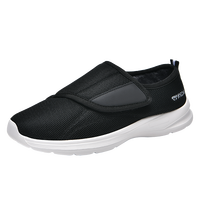 Nouveau gros femmes chaussures diabétiques soutien de la voûte plantaire souple personnalisable qualité hospitalière doublure en maille large largeur hiver printemps automne