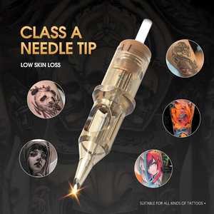 Aiguilles de tatouage Ambition 0,25-0,3-0,35 mm Round <span class=keywords><strong>Shader</strong></span> 3RS 5RS 7RS 21RM 23RM 25RM 1RL 3RL 5RL 7RL Round Liner Premium Cartridges - Product Image 6