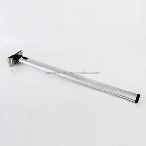 Pied <span class=keywords><strong>de</strong></span> <span class=keywords><strong>Table</strong></span> pliable et rétractable, en Aluminium, 1 pièce - Product Image 4