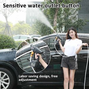 Pistolet de lavage de voiture sans fil haute pression 70 bars 2300W avec générateur de mousse et pulvérisateur pour batterie Makita 18V 15000 mAh - Product Image 2