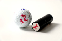 Équipement de golf haut de gamme, tampon de golf de qualité supérieure pour parcours de golf, séchage rapide, marqueur de tamponnage sans décoloration, tampon de balle de golf en plastique