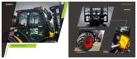 Chariot élévateur diesel haut de gamme OLINMAN Y50 4x4 avec moteur Yunnei, mât à deux/trois étages, pneus en mousse/pneumatiques, tout-terrain, 35 km/h, puissant