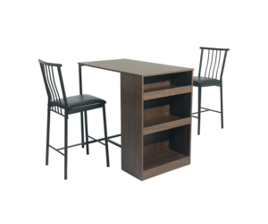 <span class=keywords><strong>YUKAI</strong></span> Nouveau produit Design moderne 1 table et 2 chaises 1 + 2 ensemble de salle à manger pour salon 1 + 2 DS-201 - Product Image 1