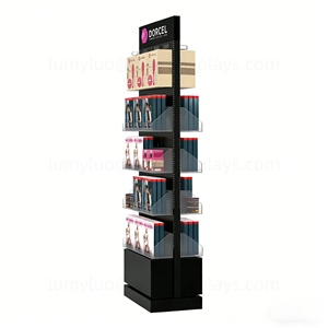 Exhibidores Giratorios de 360° para Tiendas de Artículos para Adultos, con Estantes Acrílicos, Organizador para Novedades, Juguetes Sexuales, DVD en Tiendas Privadas - Product Image 6