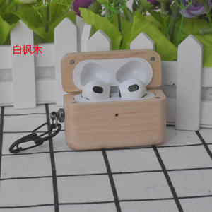 Para <span class=keywords><strong>Airpods</strong></span> 1 <span class=keywords><strong>2</strong></span> 3 <span class=keywords><strong>2021</strong></span> Funda de auriculares de madera dura a prueba de golpes para <span class=keywords><strong>Airpods</strong></span> Pro <span class=keywords><strong>2</strong></span> Funda de madera - Product Image 4