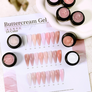 Gel Mousse Non Colante, Gel Rigido per Allungamento, Smalto Gel in Crema Senza Calore, Soak Off in Resina, Gel UV Costruttore Jelly per Salone di Bellezza e Spa - Product Image 1