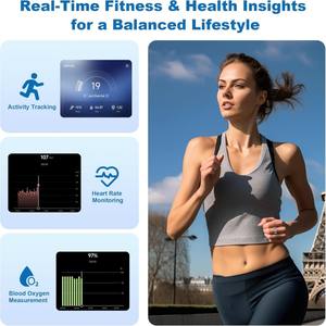 Anillo Inteligente de Titanio con Monitor de Ritmo Cardíaco, Contador de Pasos, Registro de Calorías y Sueño, Sin Cuota de Suscripción - Product Image 4