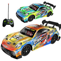 Voiture de drift RC miniature 88RC S553, échelle 1:24, contrôle semi-proportionnel, télécommande haute vitesse 27Mhz avec câble USB, prête à l'emploi