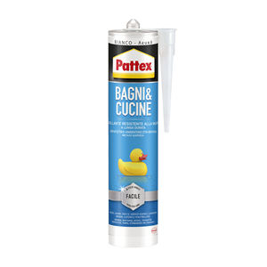 PATTEX CARTUCHO DE SILICONA PARA BAÑOS Y COCHESITAS 280ml - Product Image 1