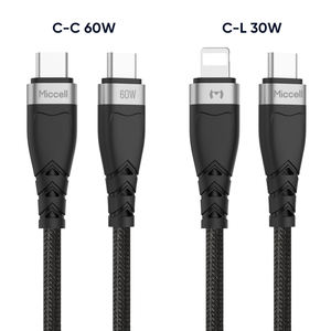 Pour câble USB de type C à charge rapide PD 30W pour <span class=keywords><strong>iPhone</strong></span> 13 Pro Max avec charge et transfert de données et compatibilité avec l'imprimante - Product Image 2