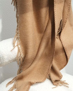 Châle en cachemire et laine de luxe de style <span class=keywords><strong>japonais</strong></span>, super chaud, pour femmes, 187+133*2+2*8cm, châle d'hiver pour femme - Product Image 3