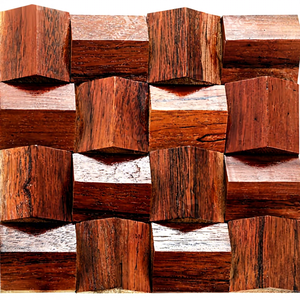 Carreaux muraux en bois 3D Grande mosaïque en bois d'oud George Carreaux en bois Restaurant Hôtel Chambre Salon Panneau de dosseret Mosaïque murale - Product Image 1