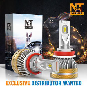 Phares de voiture LED haute puissance 80W 9600 lumens pour ampoules H4/H7/H11, étanches IP68, compatibilité universelle pour A3/A4/X5/Matiz - Product Image 2