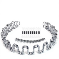Accessoires de quincaillerie pour canapé sur mesure : Ressort en spirale en fil d'acier, diamètre du fil, pliage en S, courbe en zigzag pour canapé