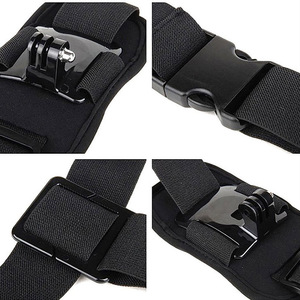 Support de fixation pour caméra d'action GoPro, harnais de poitrine, sangle de tête réglable en nylon, sports de plein air, pêche, cyclisme - Product Image 5