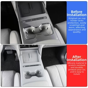 Almohadilla de silicona para la consola central de BYD Song Super, cobertura total, con carga inalámbrica, protectora, para el interior del vehículo eléctrico. - Product Image 2