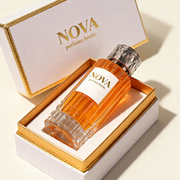 Échantillon Gratuit - Bouteille de Parfum Vide en Verre Rechargeable 100ml avec Étiquette Personnalisée
