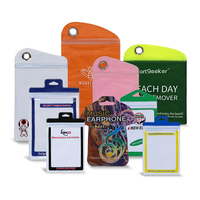 Sac d'emballage en PVC transparent personnalisé avec fermeture éclair et trou de suspension pour câbles USB, chargeurs et accessoires – Pochette de présentation pour la vente au détail