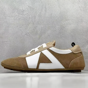 Scarpe firmate Sneakerina da donna scarpe da ginnastica da donna con lacci da Ballerina scarpe da ginnastica scarpe Casual - Product Image 1