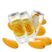 Offre Spéciale 350ml Elisha Exotic Soda Boisson gazeuse à la saveur de mangue pour adultes et enfants-Vente en gros