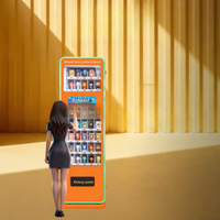 Distributeur automatique de 3 mini-boîtes mystères avec écran tactile 10 pouces, 5G, en acier inoxydable, lecture automatique de codes QR, sans surveillance 24h/24, pour jouets tendance
