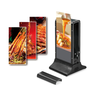 2023 más <span class=keywords><strong>barato</strong></span> solo 7 pulgadas LCD reproductor de publicidad Mesa portátil publicidad banco de energía para restaurante - Product Image 1