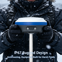 Receptor GNSS RTK Unistrong G980 SE para Topografía, 1408 Canales, IMU, Inclinómetro, Equipo de Topografía GPS, GNSS RTK