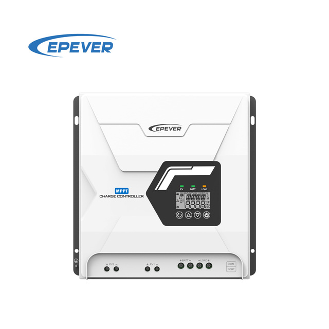 Produktbild von EPEVER MPPT DuoRacer 10A | 2 Batterien Gleichzeitig Laden | 12/24V Auto | PV 100V