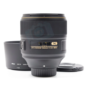 Objetivo Profesional HFT AF-S Nikkor 105mm F/1.4E ED para Cámaras DSLR Digitales de Fotograma Completo con Enfoque <span class=keywords><strong>Fijo</strong></span> y <span class=keywords><strong>Calibre</strong></span> de 82mm, Venta al por Mayor - Product Image 1