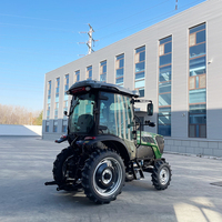 Tracteur agricole 70 CV 4x4, produit phare sur le marché européen en 2026, avec certifications COC, CE et ISO.